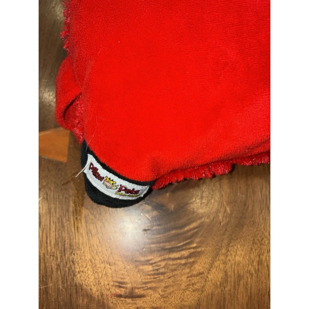 Pillow Pet Ms Ladybug '10 Red Black Soft Stuffed Plush Original 11